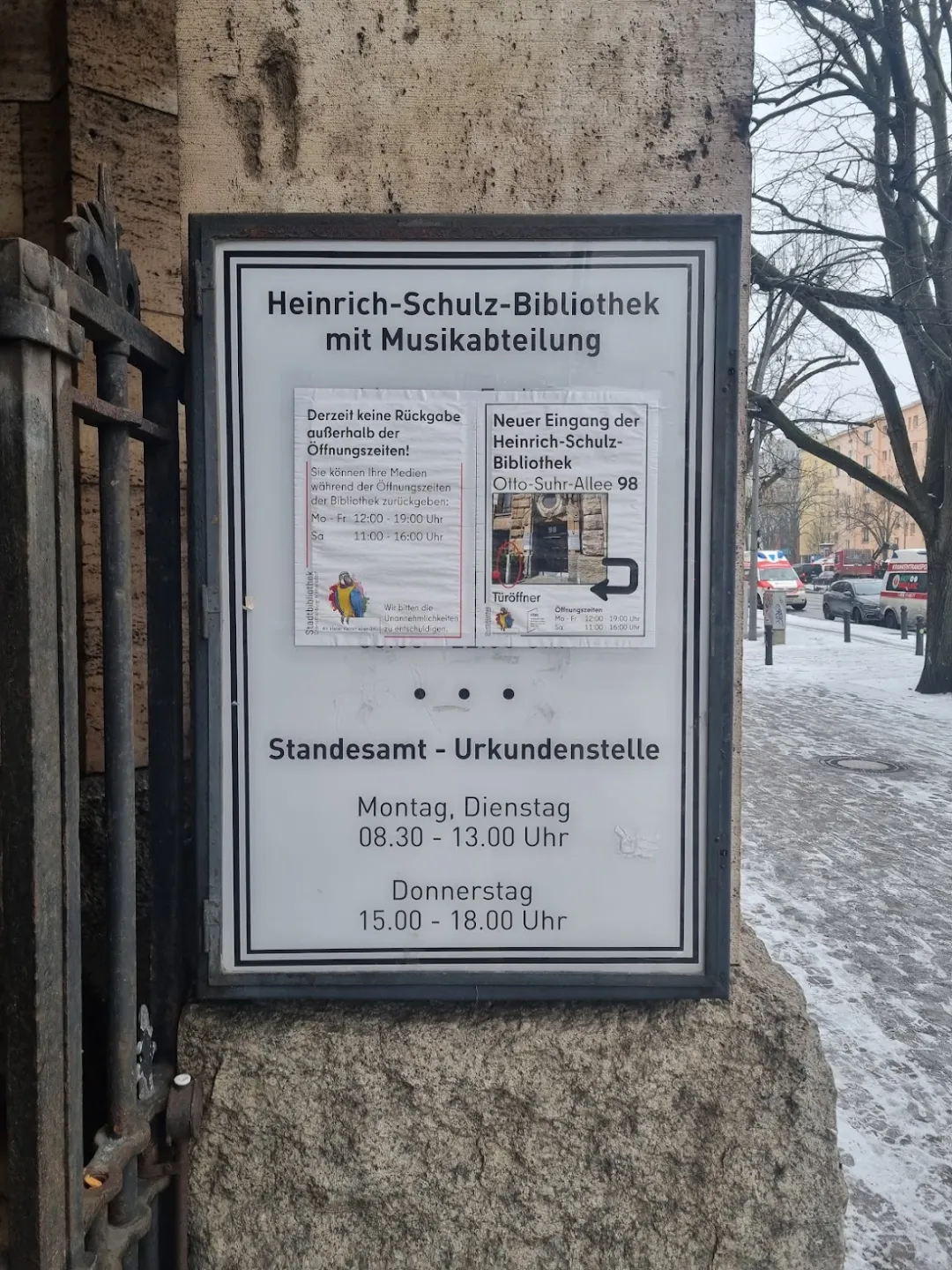 Heinrich-Schulz- Bibliothek in Charlottenburg-Wilmersdorf – Foto 3
